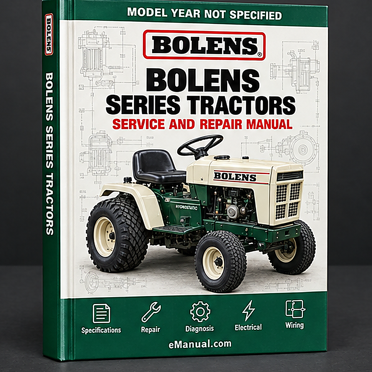 Bolens 5000 series tractors Service Repair Manual