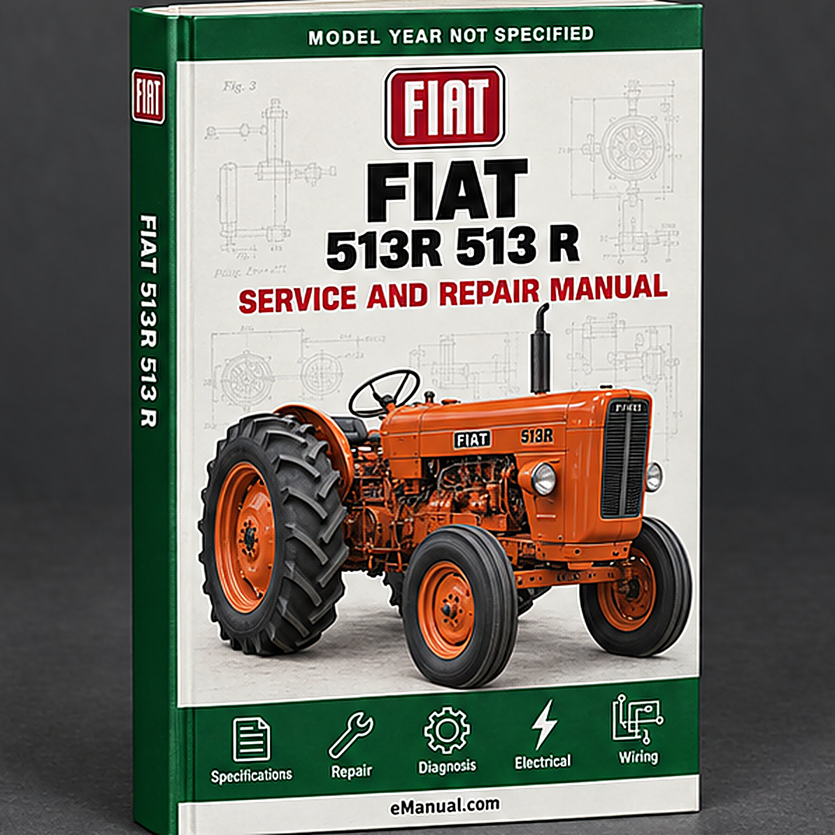 FIAT 513R 513 R Tractor Workshop Service Repair Manual
