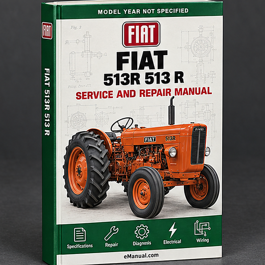 FIAT 513R 513 R Tractor Workshop Service Repair Manual