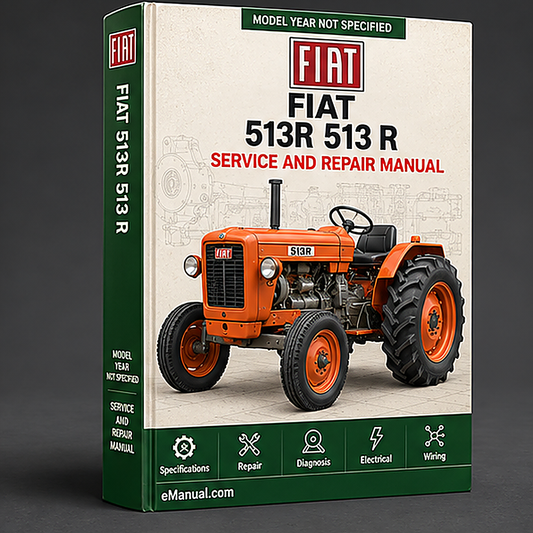 FIAT 513R 513 R Tractor Service Repair Workshop Manual