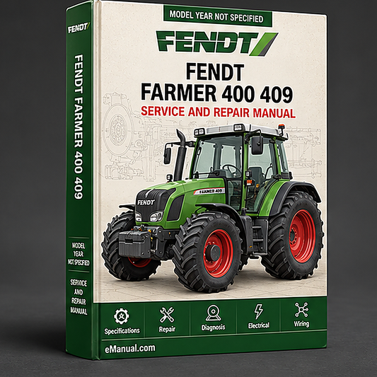 Fendt Farmer 400 409 410 411 412 Workshop Service Repair Manual