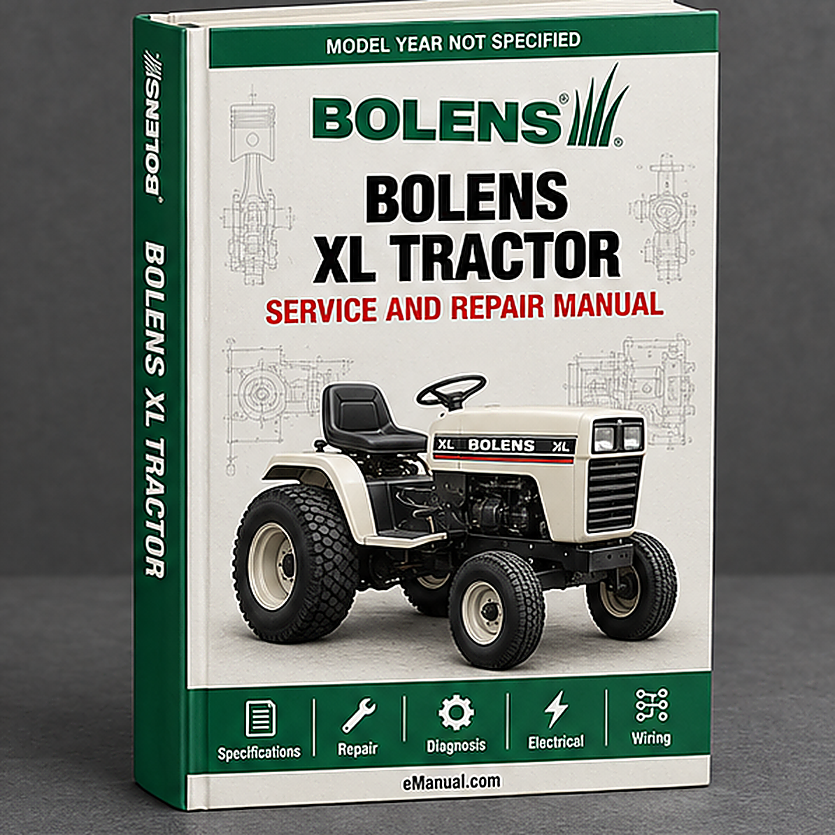 Bolens XL tractor Service Repair Manual