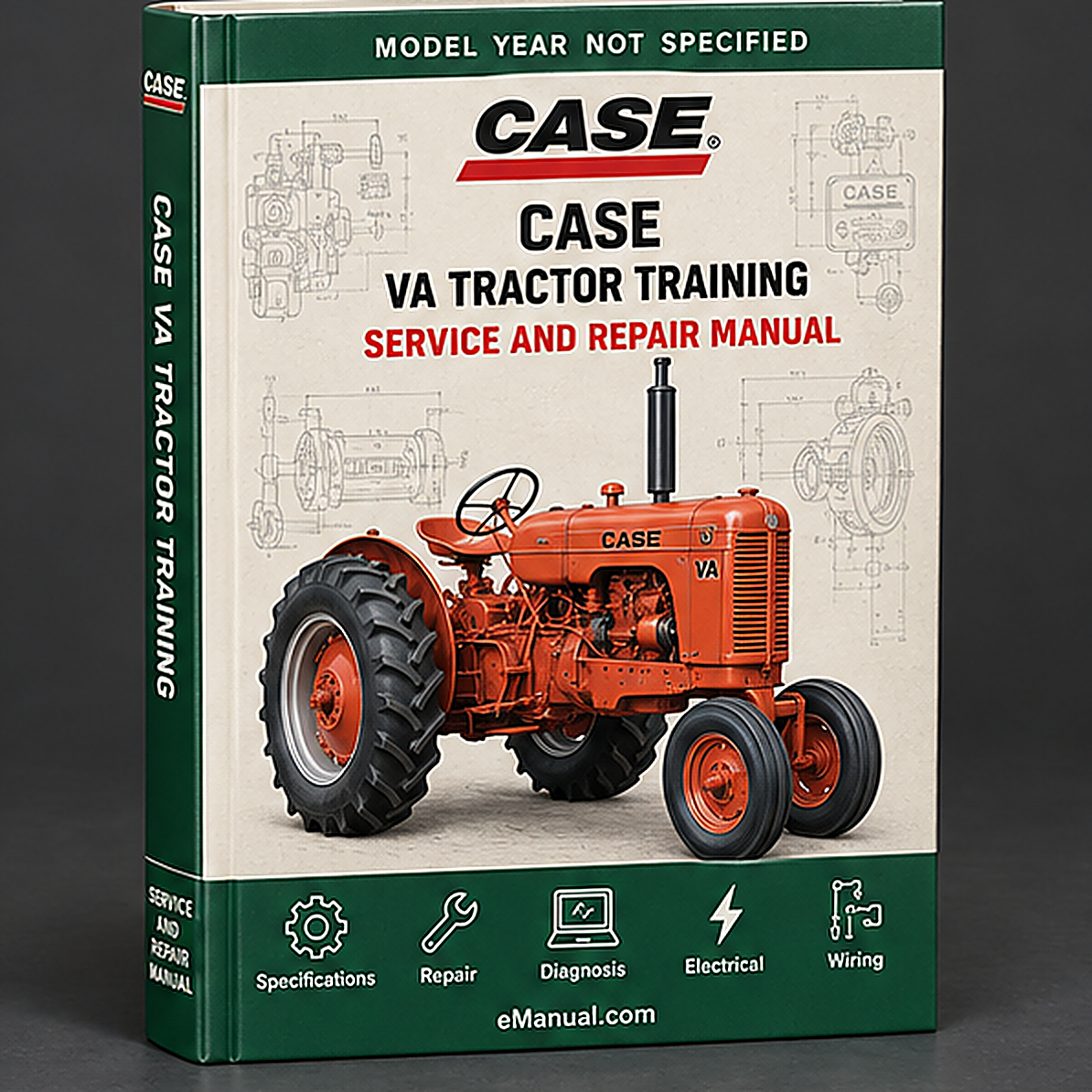 Case VA tractor Service training Manual