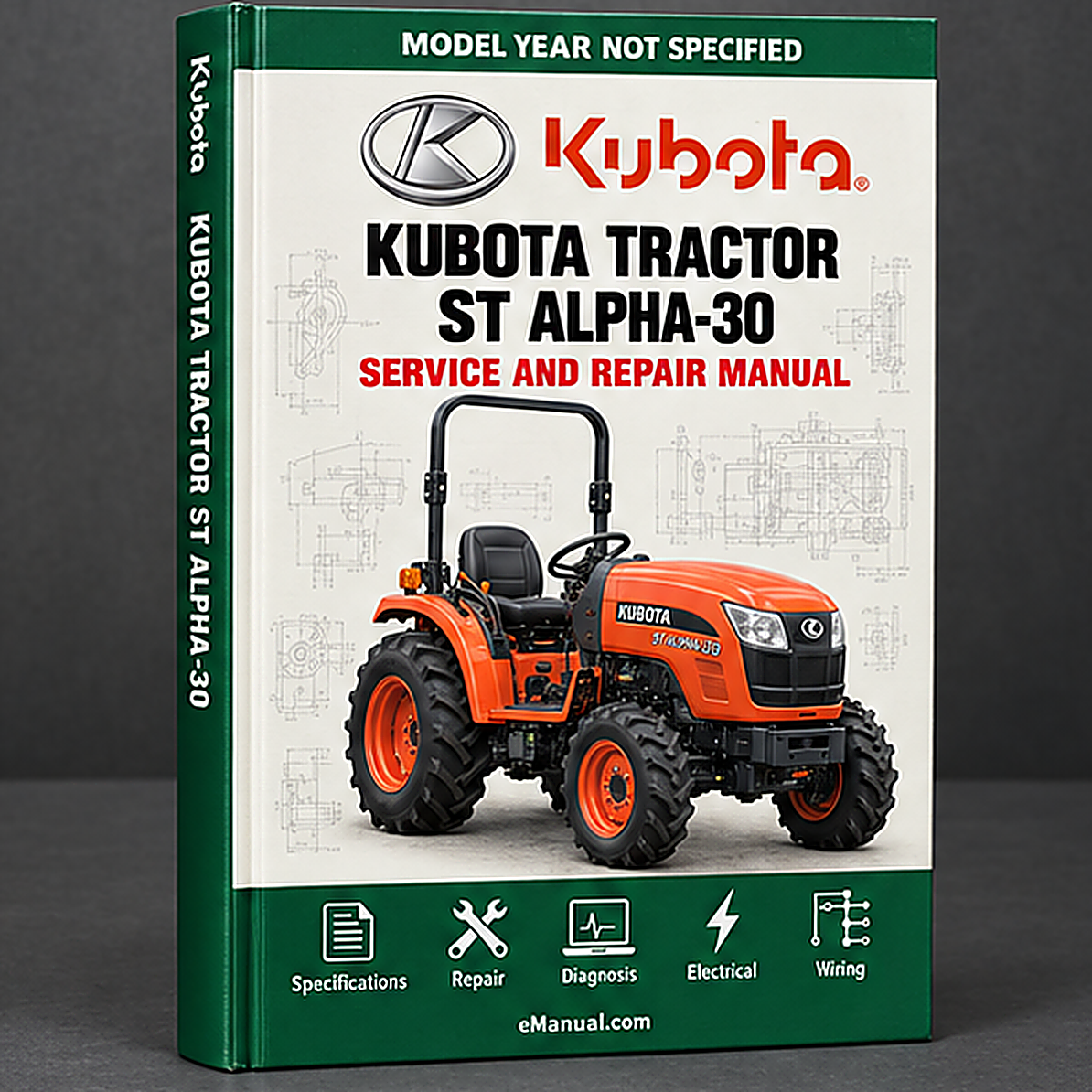 Kubota Tractor ST alpha-30 ST alpha-35 Workshop Manual