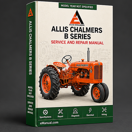 Allis Chalmers B Series Tractors Repair Manual