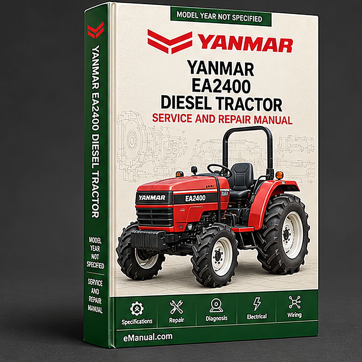 Yanmar EA2400 Diesel Tractor Service Repair Workshop Manual