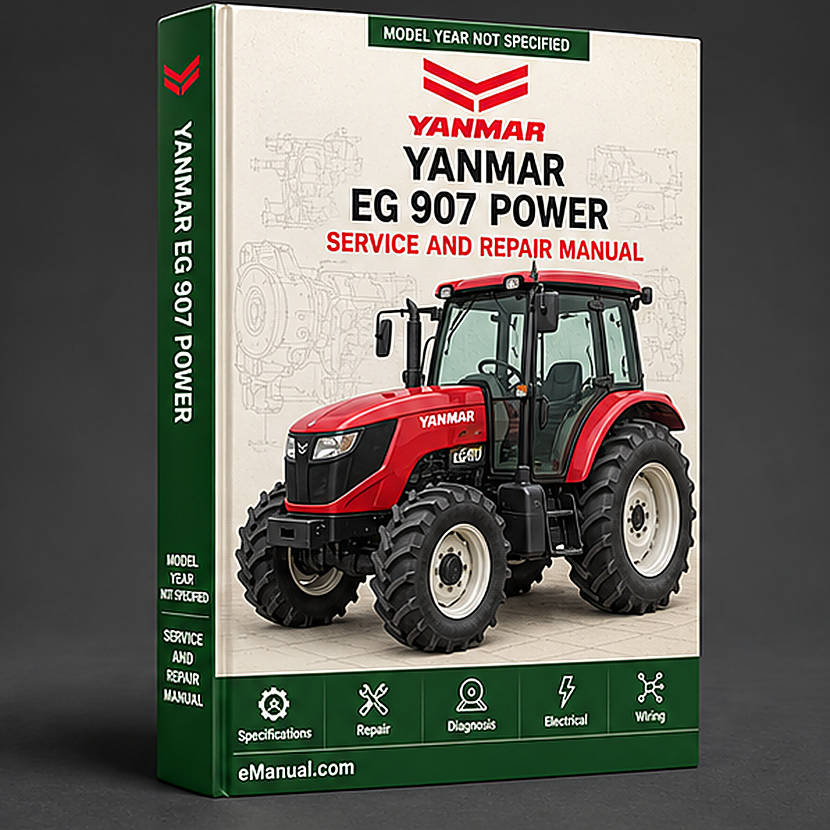 Yanmar EG 907 Power Shuttle Diesel Tractor Service Repair Workshop Manual