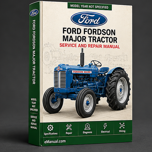 Ford Fordson Major Tractor Service Repair Workshop Manual