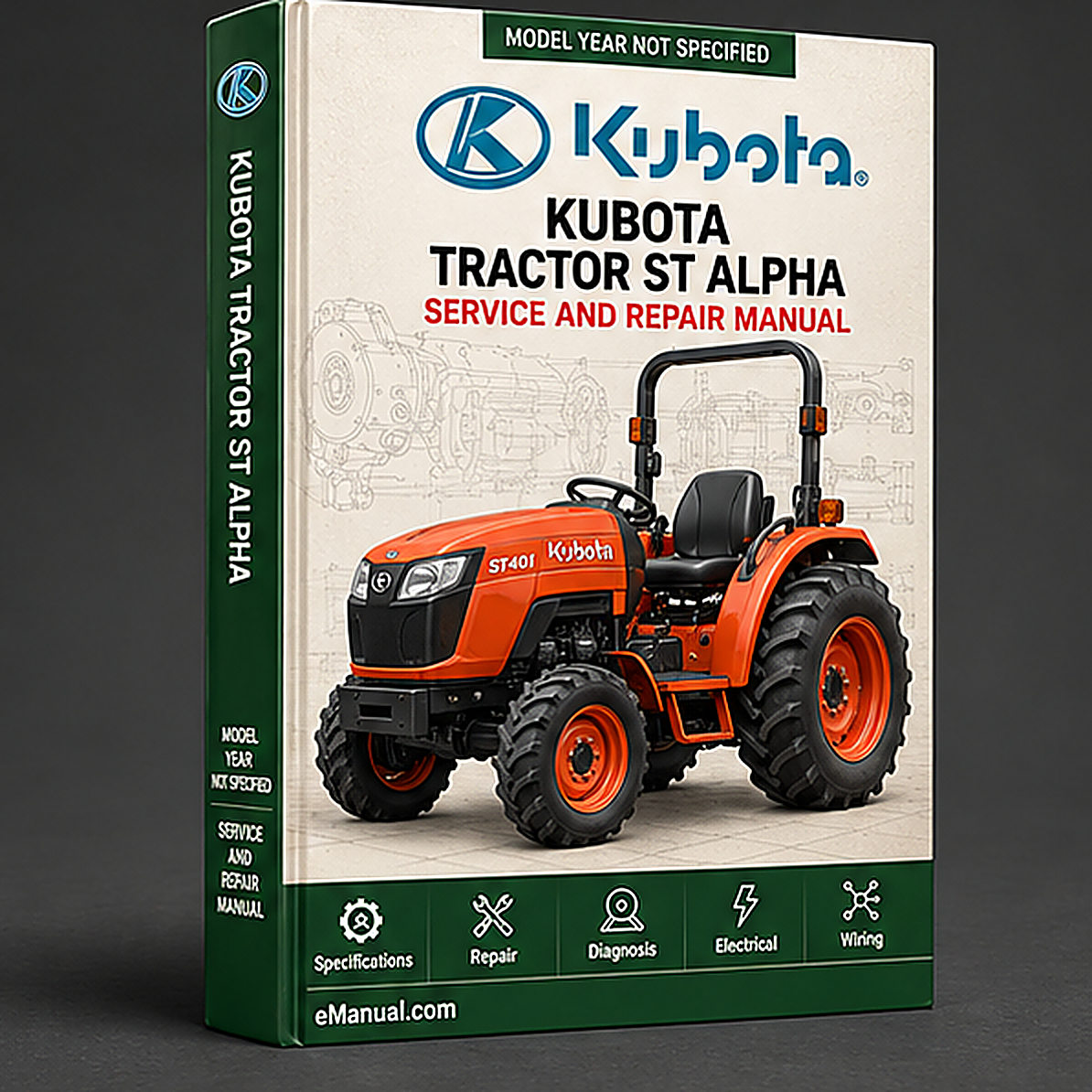 KUBOTA Tractor ST alpha α 30 ST alpha α 35 Service Repair Manual