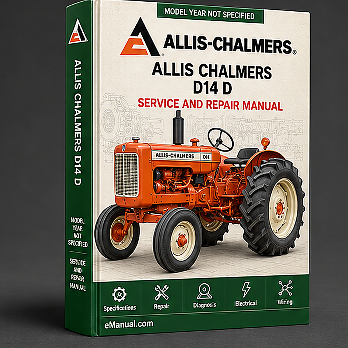 Allis Chalmers D14 D 14 Tractor Complete Workshop Service Repair Manual