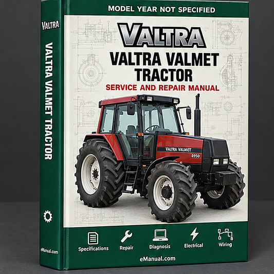 Valtra Valmet 6650 6800 6850 tractor Workshop Service Repair Manual
