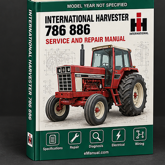 INTERNATIONAL HARVESTER 786 886 tractor Service Repair Manual
