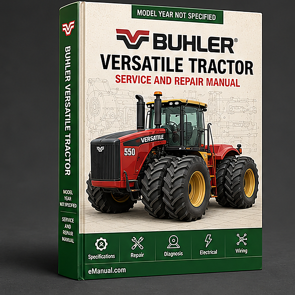 Buhler Versatile 2335 2360 tractor Workshop Service Repair Manual