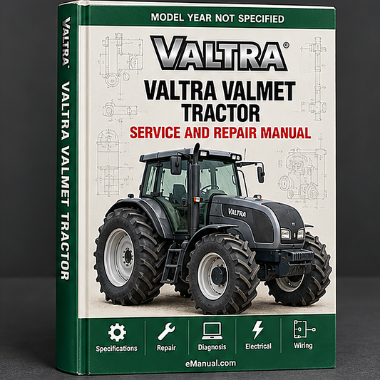 Valtra Valmet 6400 6550 6600 tractor Workshop Service Repair Manual