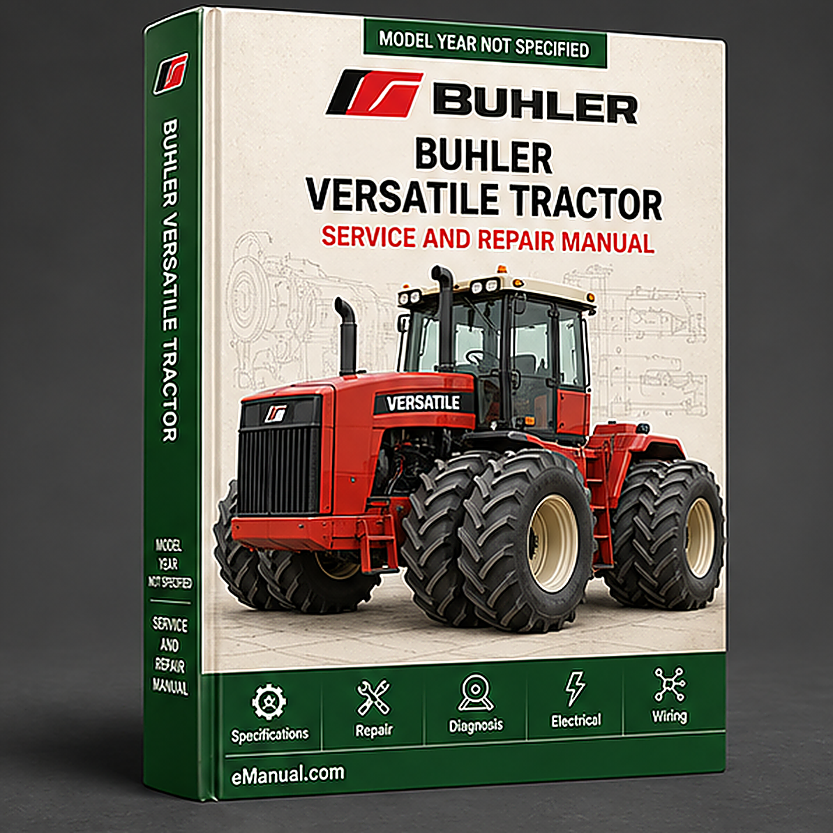 Buhler Versatile 2375 tractor Workshop Service Repair Manual