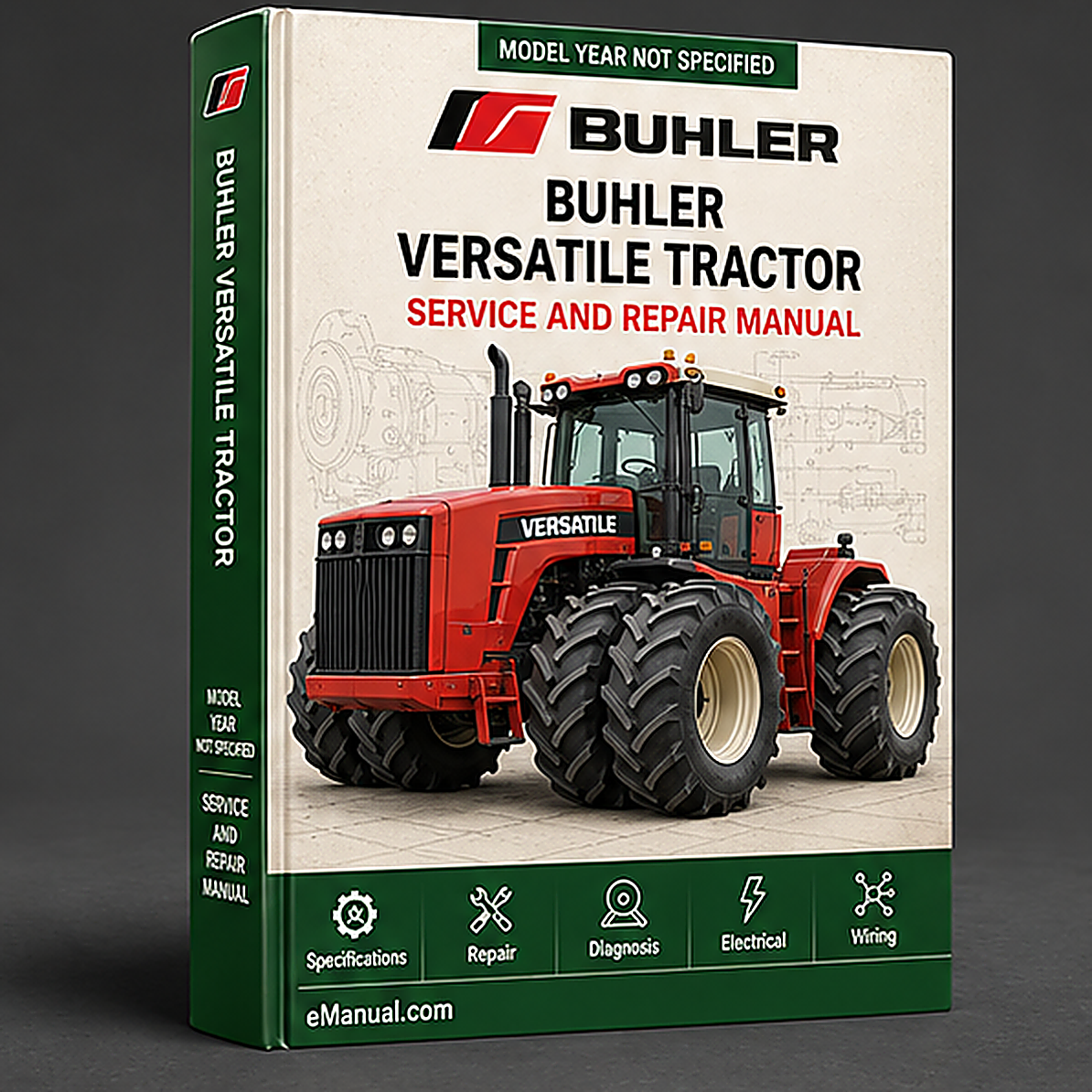 Buhler Versatile 2240 Tractor Workshop Service Repair Manual