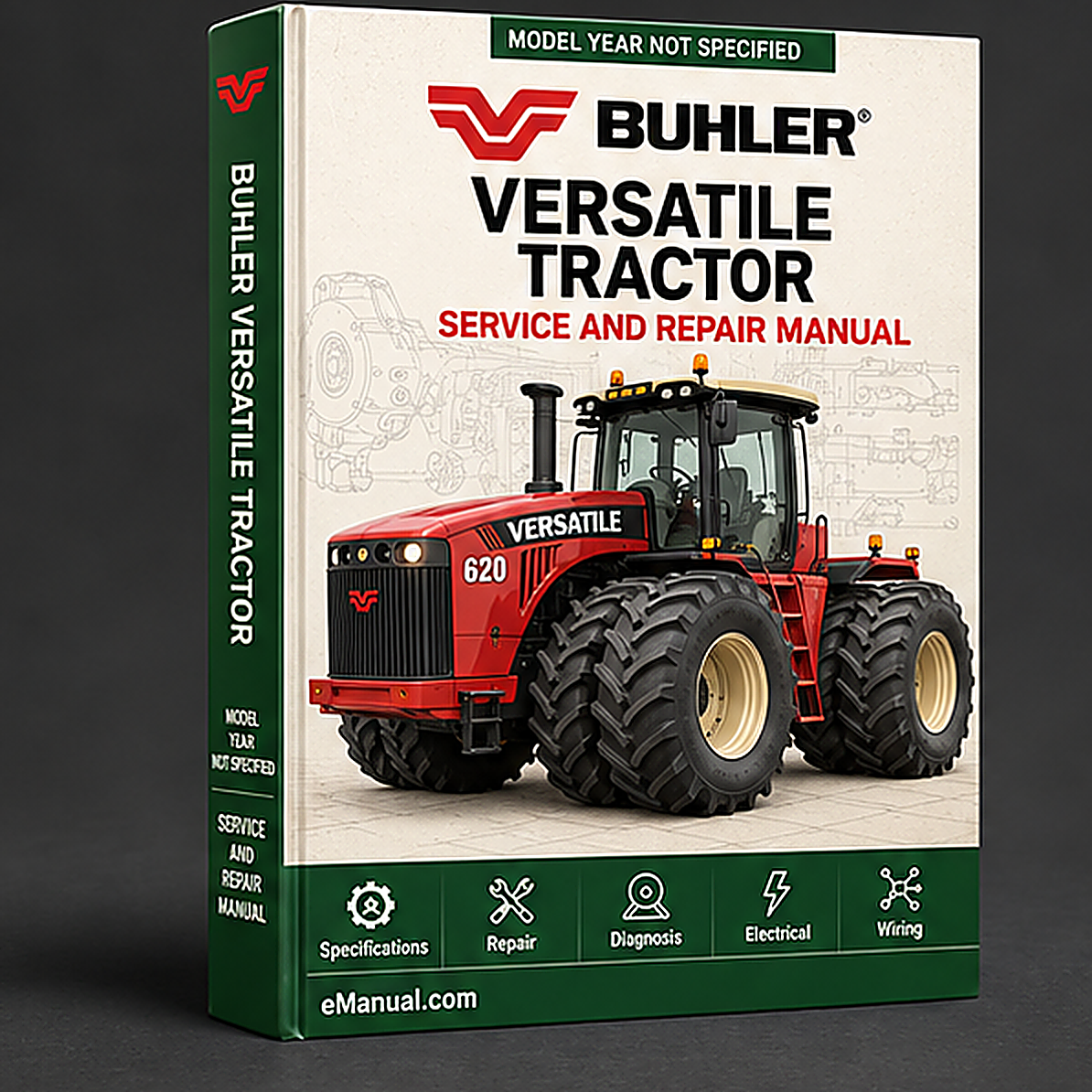 Buhler Versatile 2290 Tractor Workshop Service Repair Manual