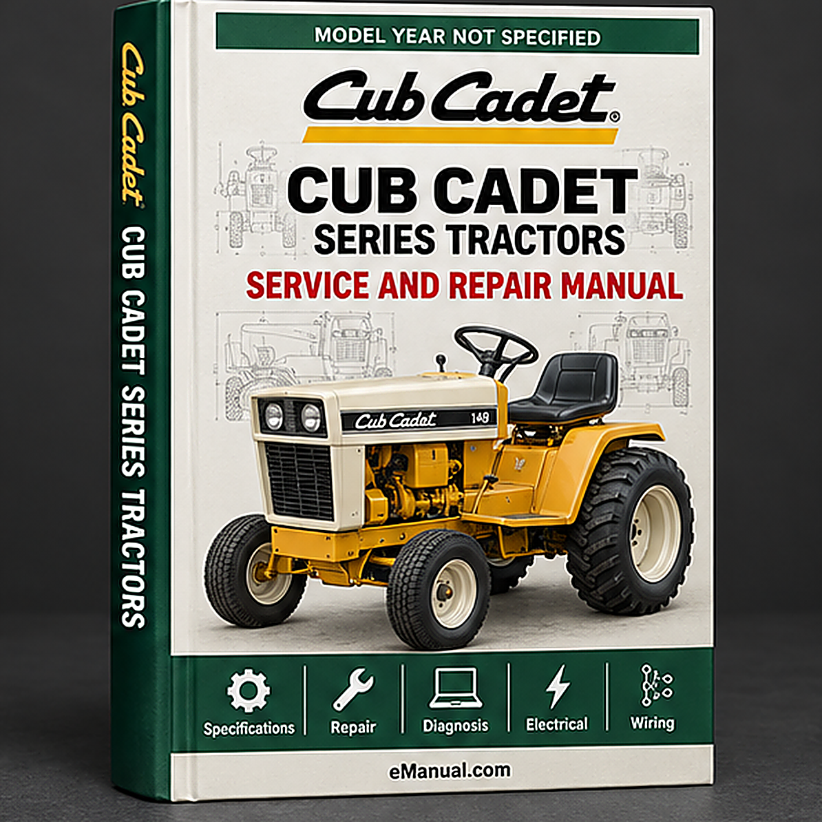 CUB Cadet 7000 Series Tractors Service Repair Workshop Manual PDF