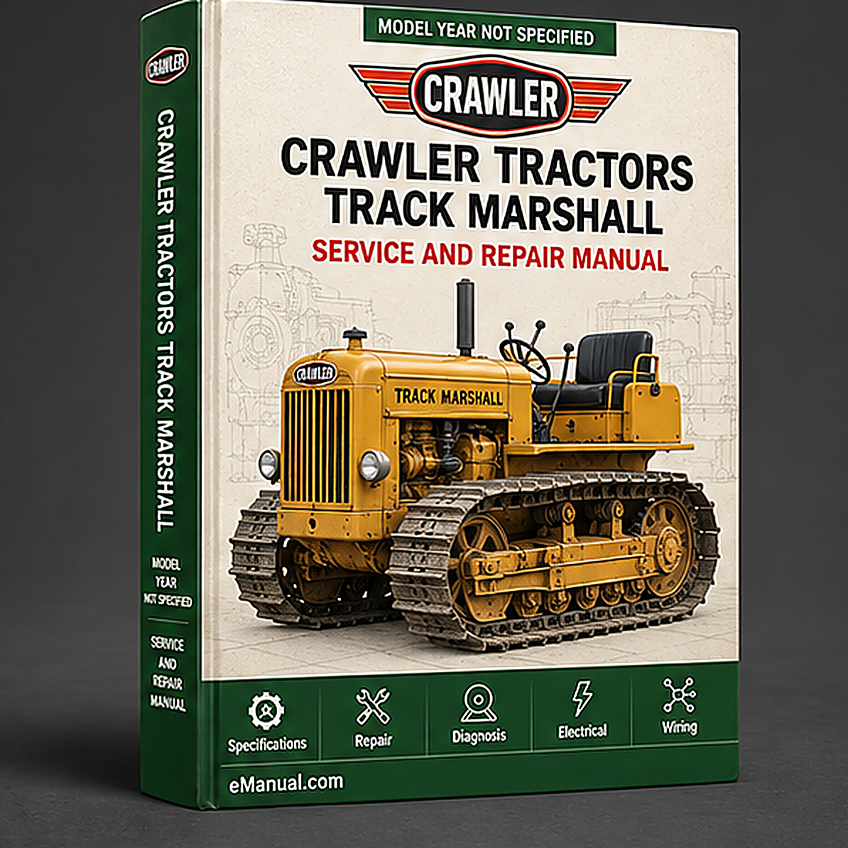 Crawler Tractors Track Marshall Series 25 Tractor Unit Illustrated Parts Manu Service Repair Workshop Manual PDF